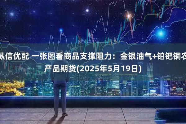 纵信优配 一张图看商品支撑阻力：金银油气+铂钯铜农产品期货(2025年5月19日)
