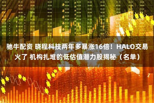 驰牛配资 晓程科技两年多暴涨16倍！HALO交易火了 机构扎堆的低估值潜力股揭秘（名单）