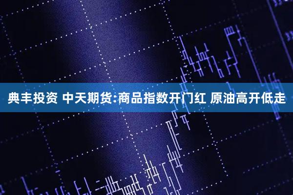 典丰投资 中天期货:商品指数开门红 原油高开低走